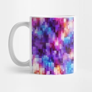 Abstract bitmap Color blur effect Mug